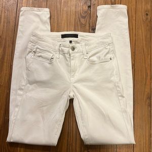 Genetic Denim Stem Ivory Winter White Skinny Jeans